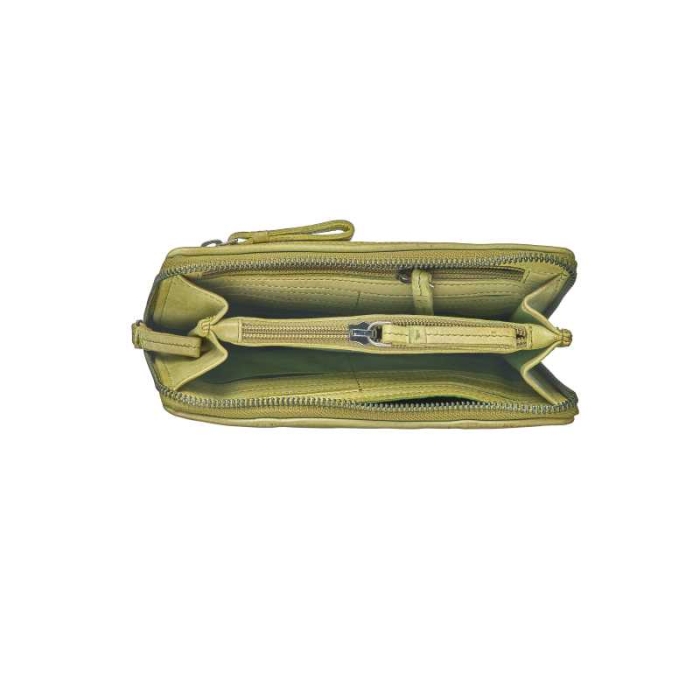ZIP WALLET LIME